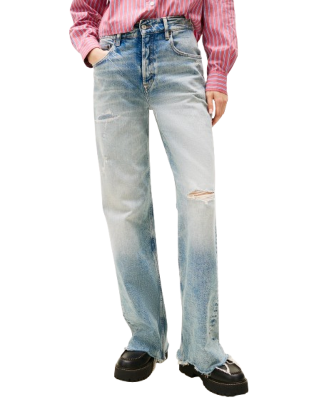 Tommy Hilfiger Tommy Hilfiger Jeans Donna Mod. DW0DW22437 1AB DENIM Blu