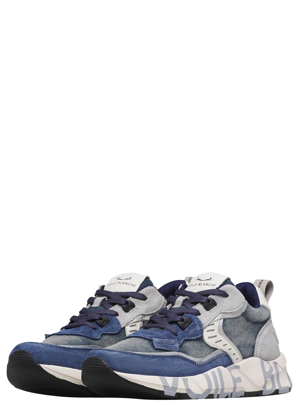 Voile Blanche Sneakers Uomo Mod. 0012017465-18 CLUB 01 3C67 Jeans Blu