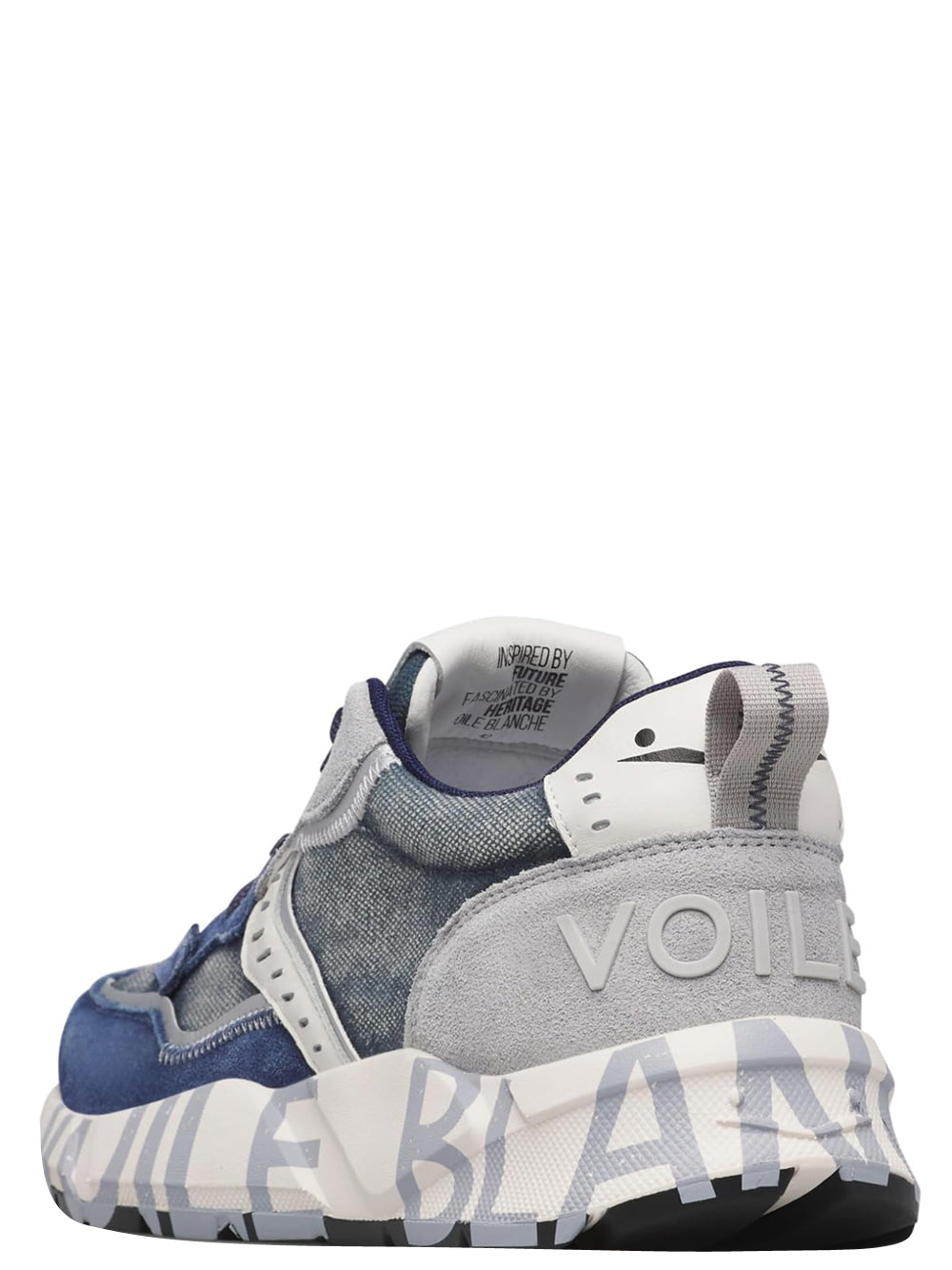 Voile Blanche Sneakers Uomo Mod. 0012017465-18 CLUB 01 3C67 Jeans Blu