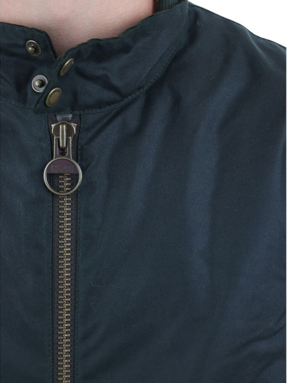 Barbour Giacca Lutlaw harrington wax Verde