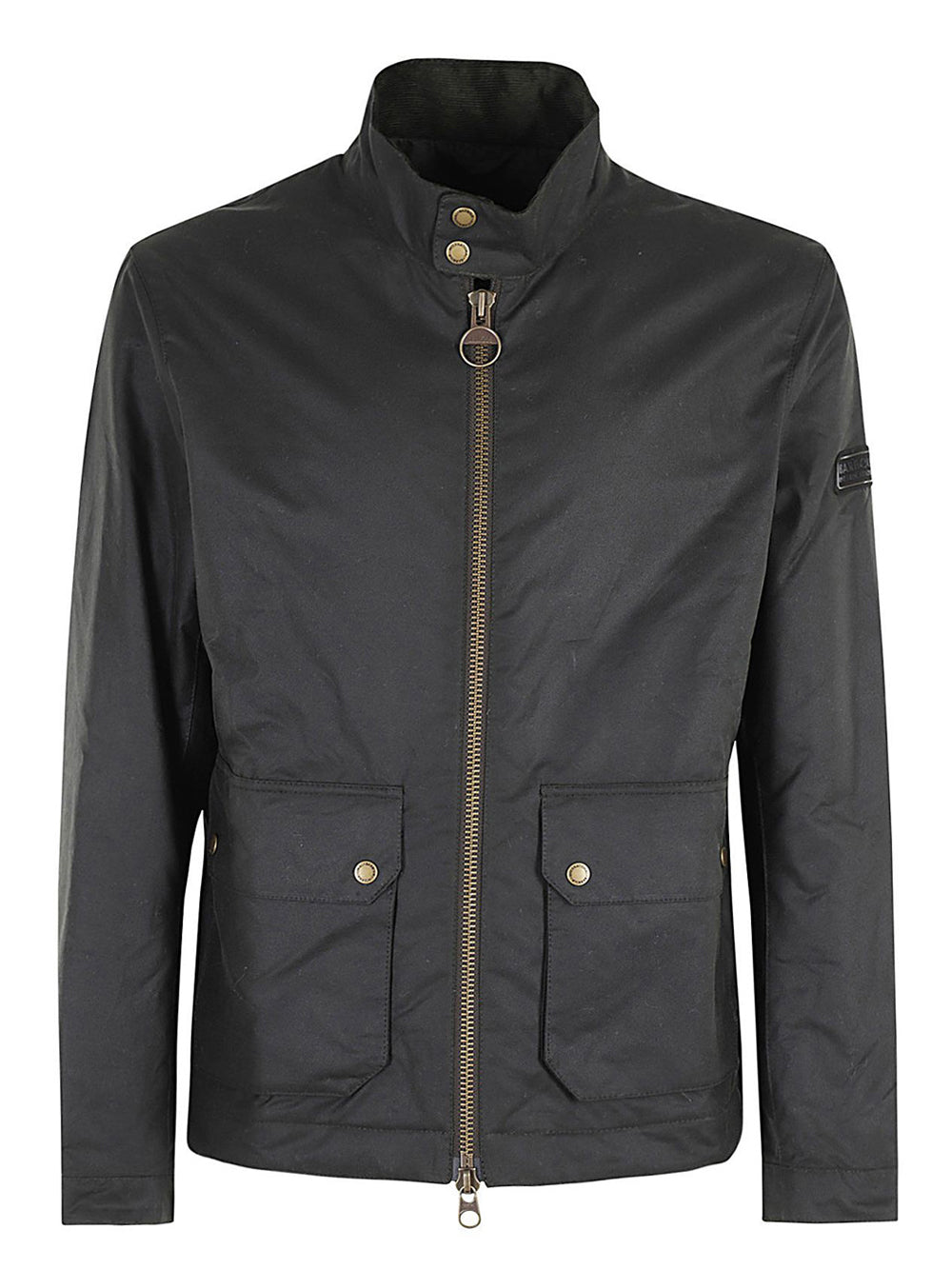 Barbour Giacca Lutlaw harrington wax Verde