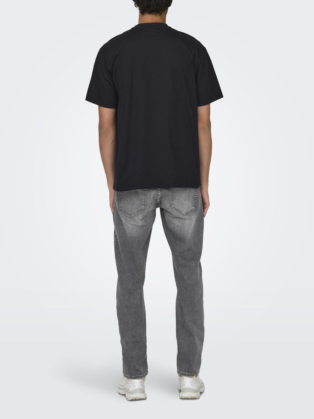 Only e Sons T-shirt Fred lofe relaxed Nero