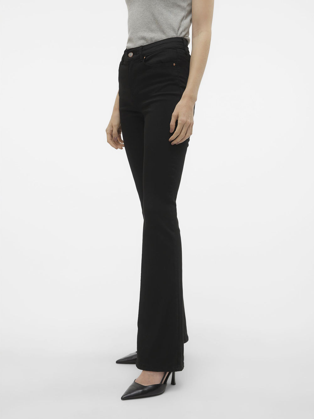 Vero Moda Flash jeans flared Nero