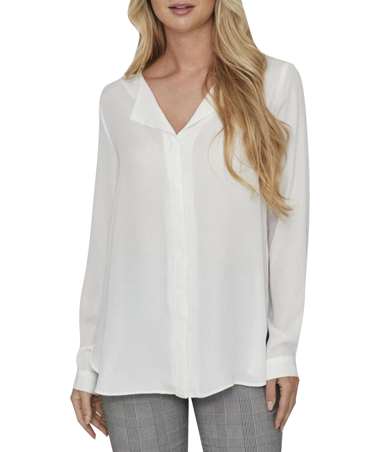 Vila Blusa Lucy a v Bianco