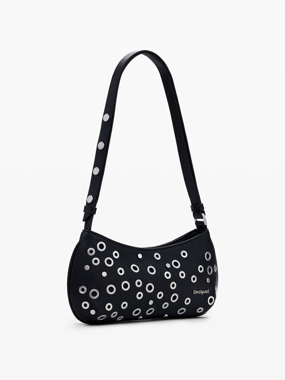 Desigual Borsa rebel Alsacia con borchie Multicolore