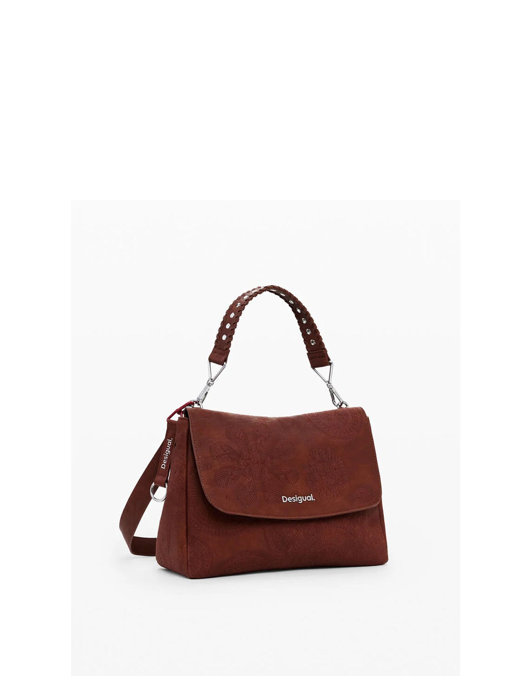 Desigual Borsa dejavu posadas convertibile in zaino Marrone