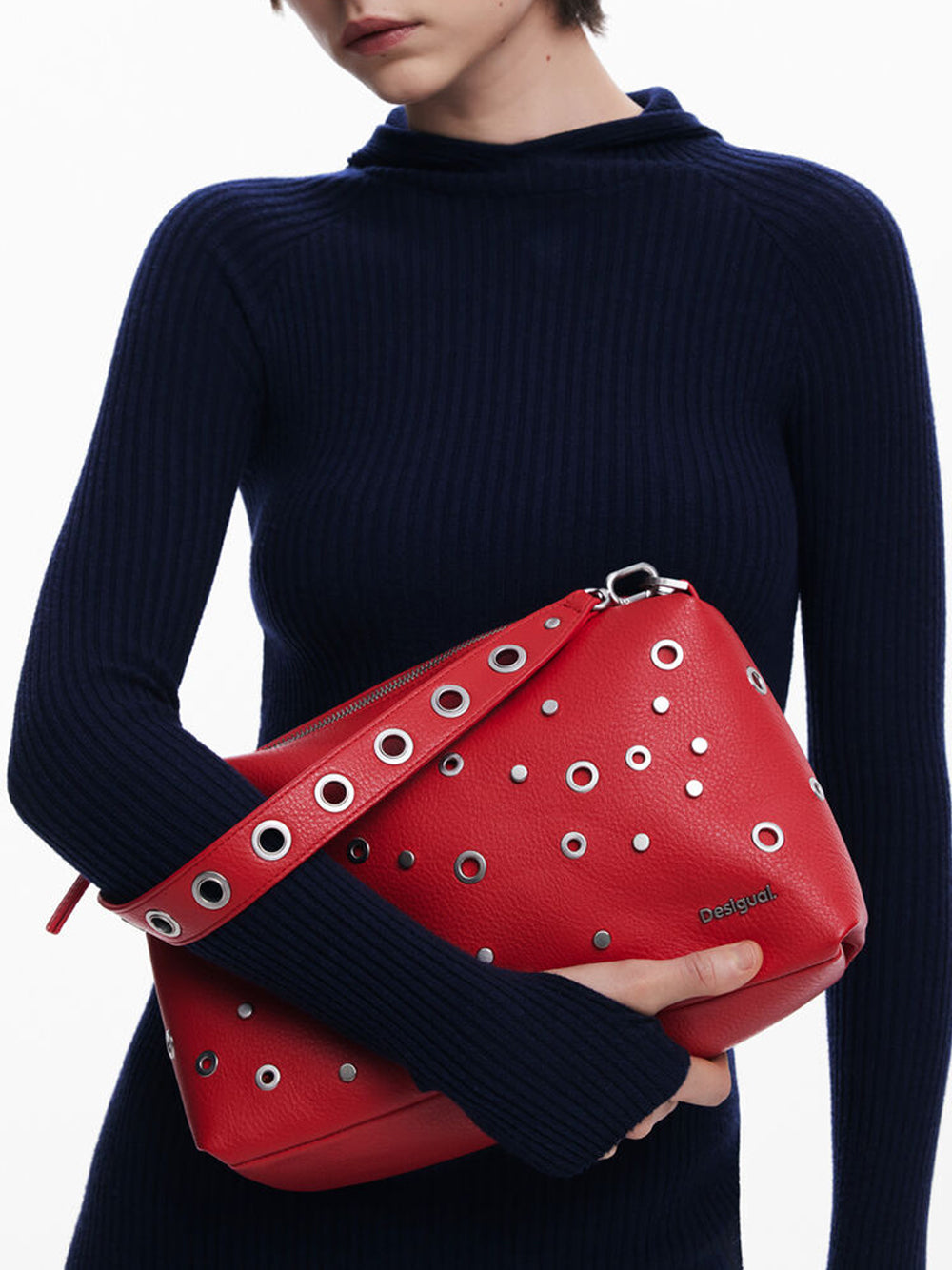 Desigual Borsa rebel bergamo Rosso
