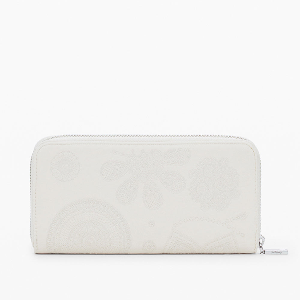Desigual Portafoglio dejavu fiona ecru Bianco