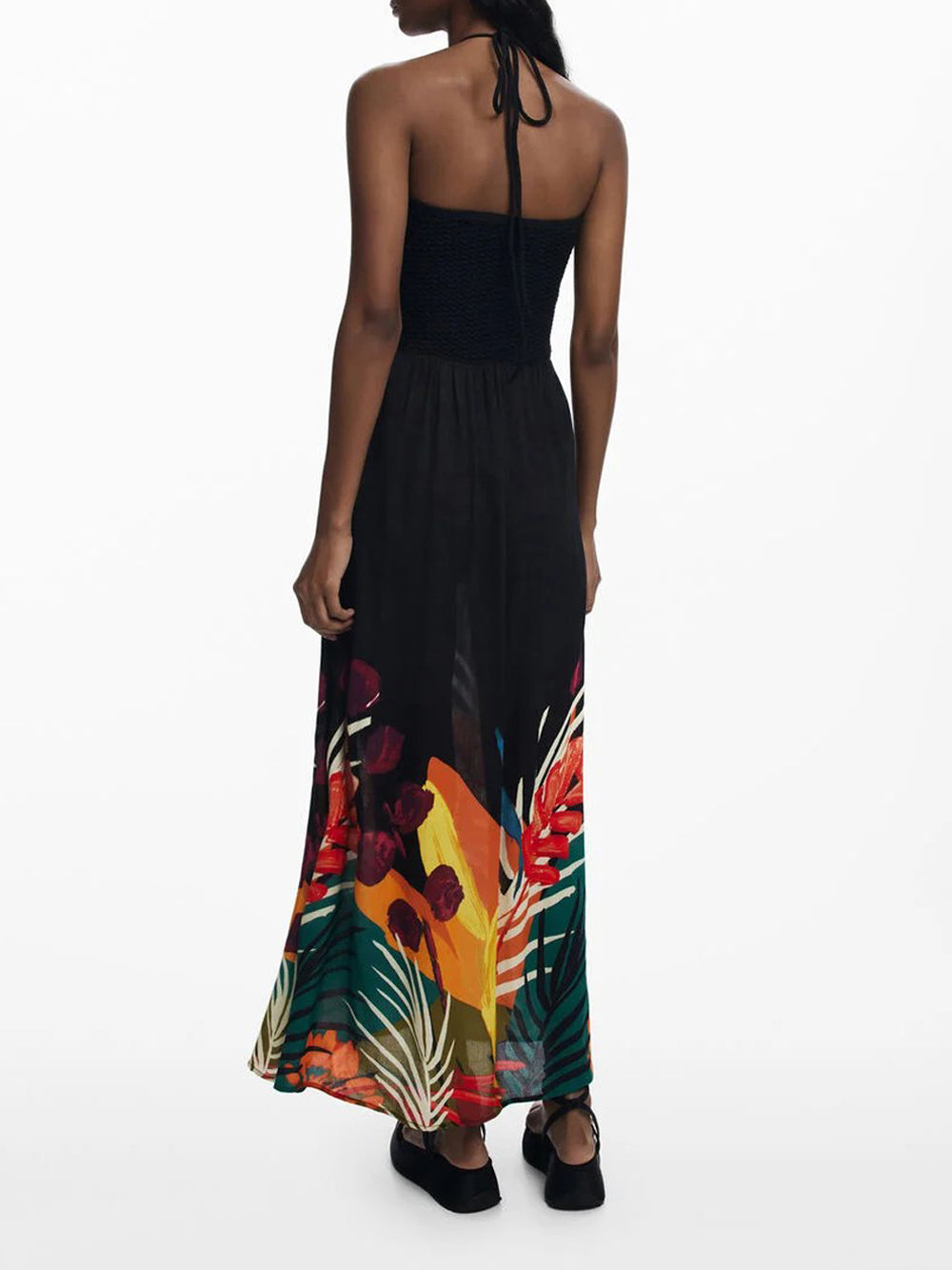 Desigual Abito Belice fantasia tropical Multicolore