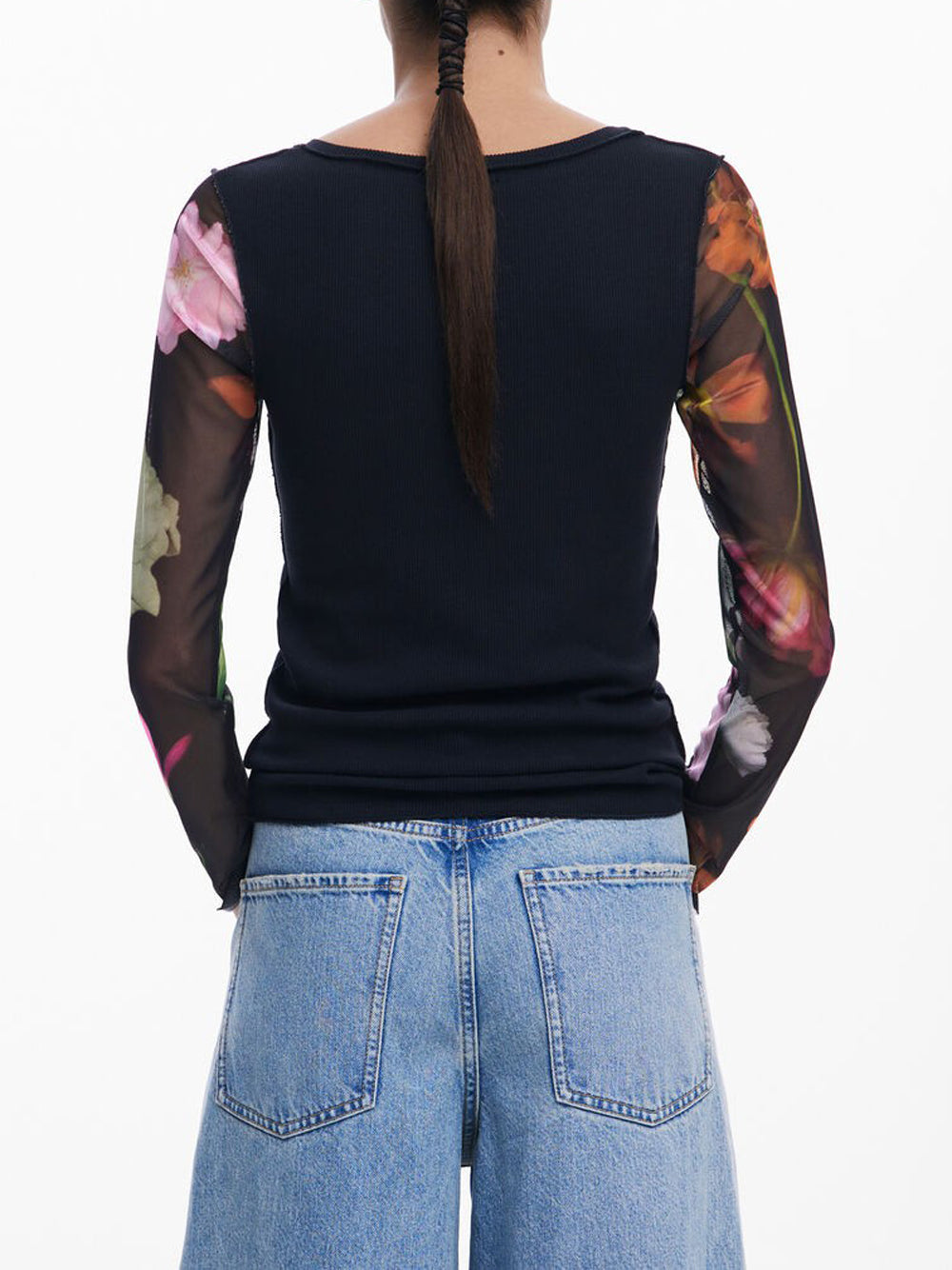 Desigual T-shirt Flint slim fit Multicolore