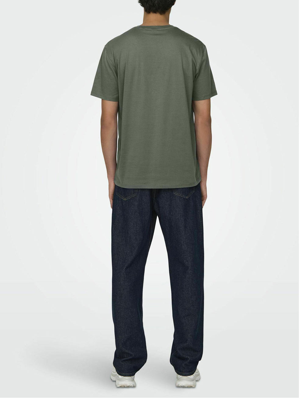 Only e Sons T-shirt basic Max life Verde