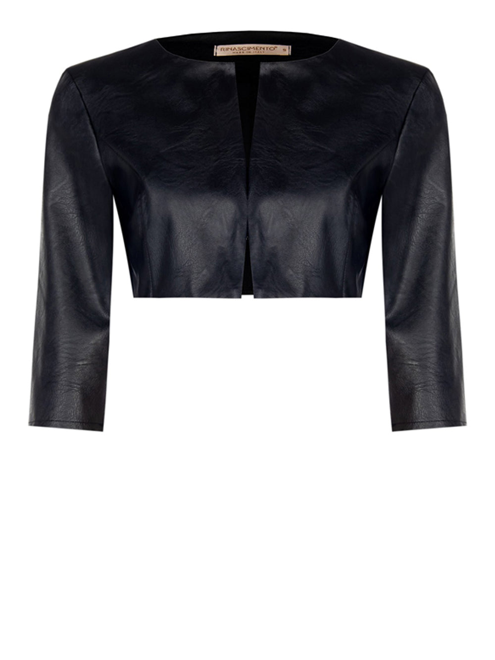 Rinascimento Coprispalle in similpelle Nero