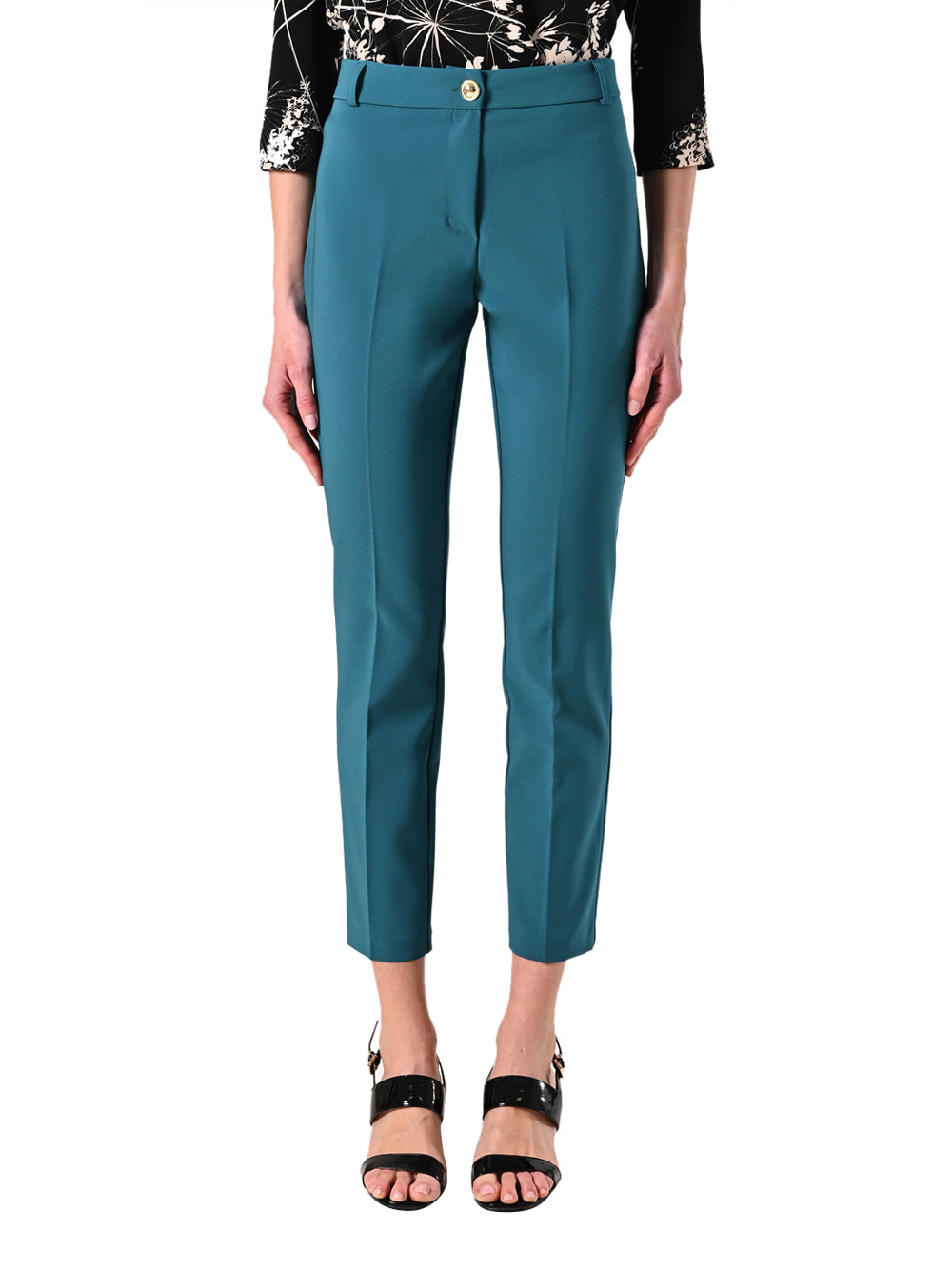 Rinascimento Pantaloni a sigaretta Verde