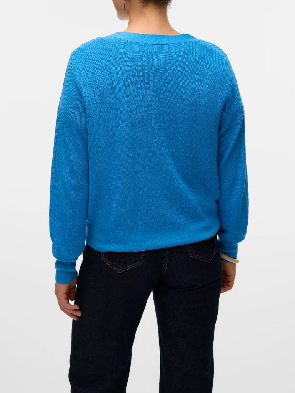 Vero Moda Cardigan aperto con bottoni Celeste