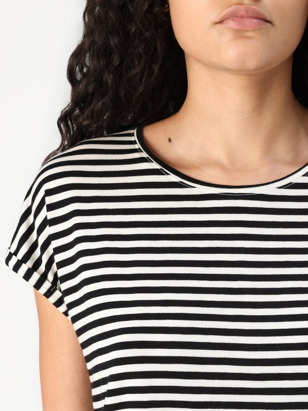 Vero Moda T-shirt basic Ava Nero