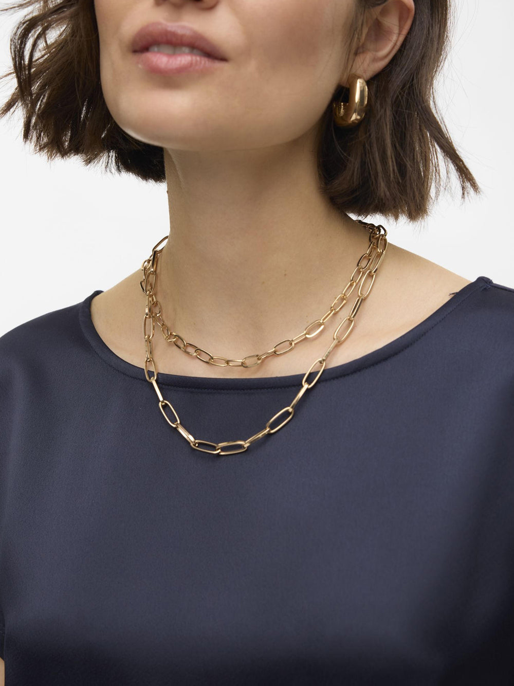 Vero Moda Top merle sottogiacca Blu