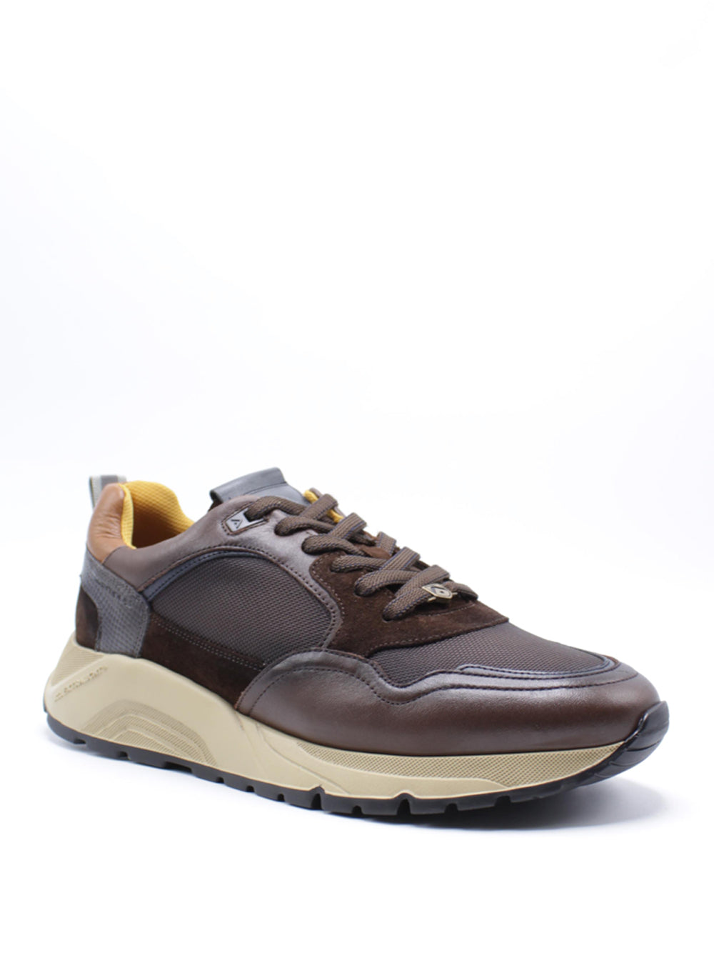 AMBITIOUS Sneakers plantare estraibile Uomo - Testa di moro modello 13422-T3329AM Marrone