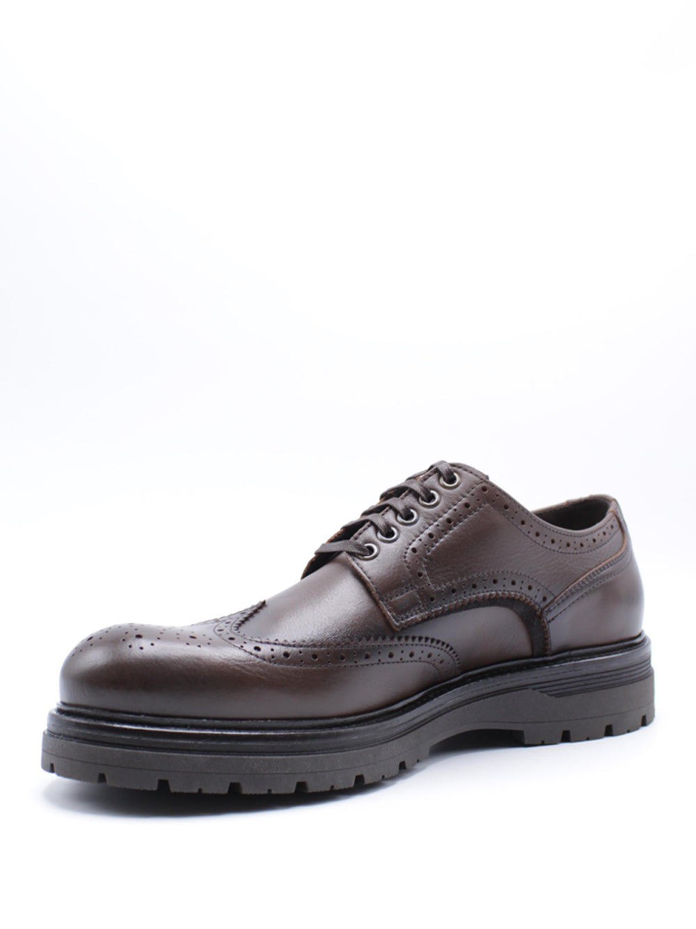 AMBITIOUS Scarpe Stringate duilio Uomo - Testa di moro modello 13699-7129AM Marrone