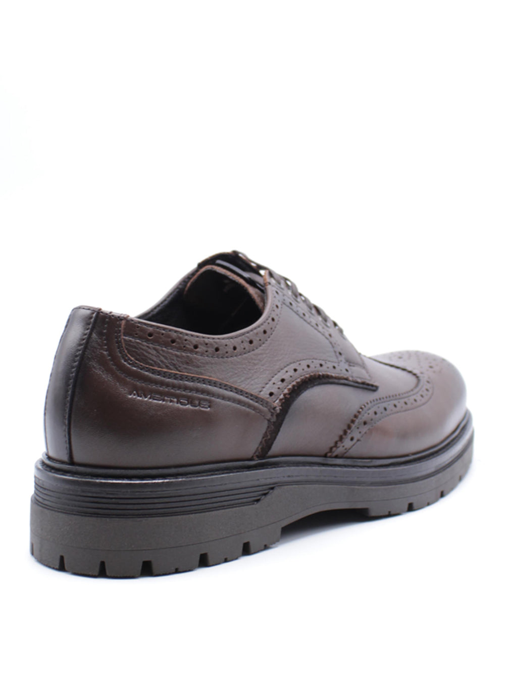 AMBITIOUS Scarpe Stringate duilio Uomo - Testa di moro modello 13699-7129AM Marrone