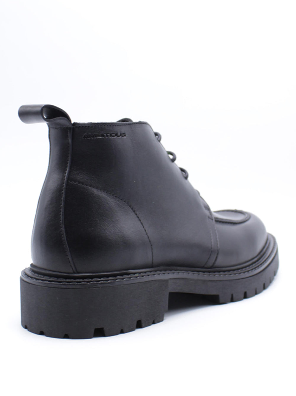 AMBITIOUS Stivaletti moc toe boots Uomo - modello 13701-6583AM Nero