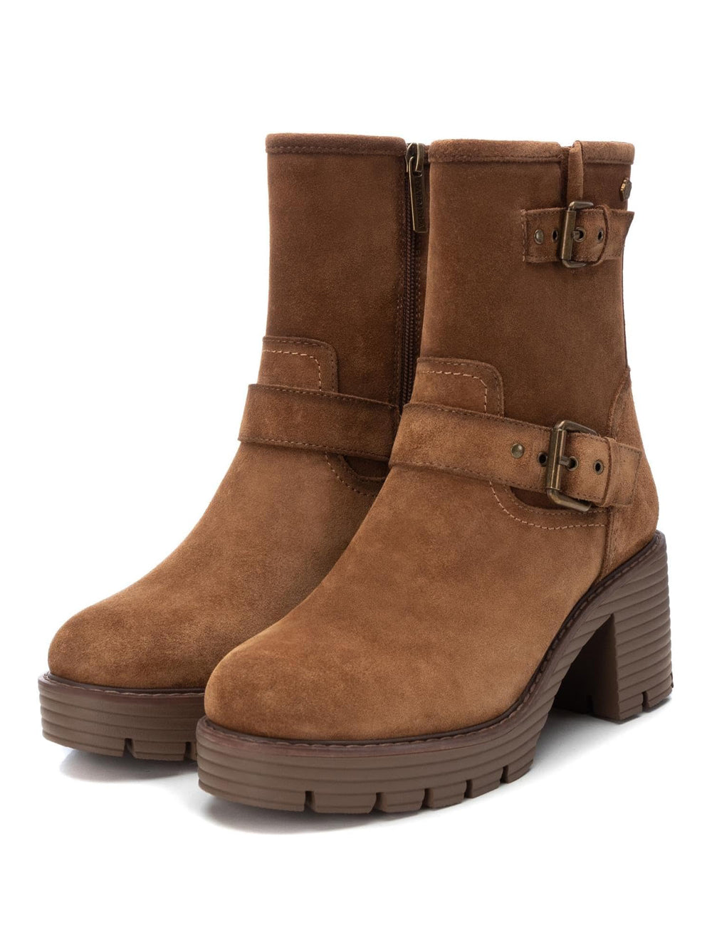 CARMELA Stivaletti con tacco Donna - modello 161912 Beige