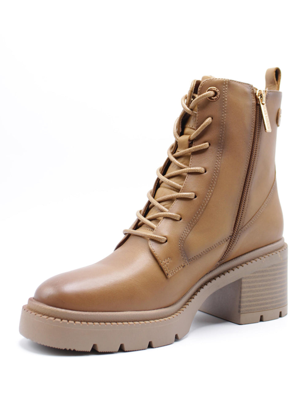 CARMELA Stivaletti con tacco Donna - modello 161914 Beige