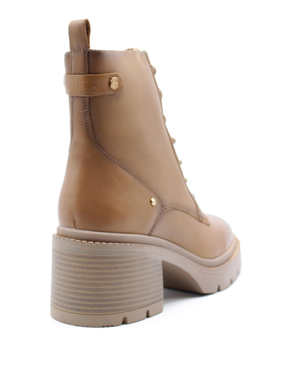 CARMELA Stivaletti con tacco Donna - modello 161914 Beige