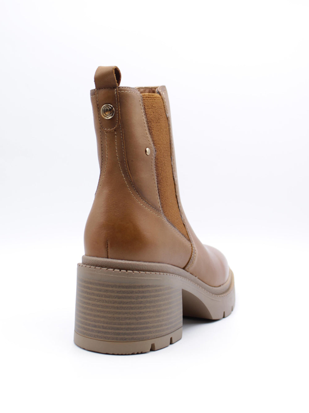 CARMELA Stivaletti con tacco Donna - modello 161915 Beige
