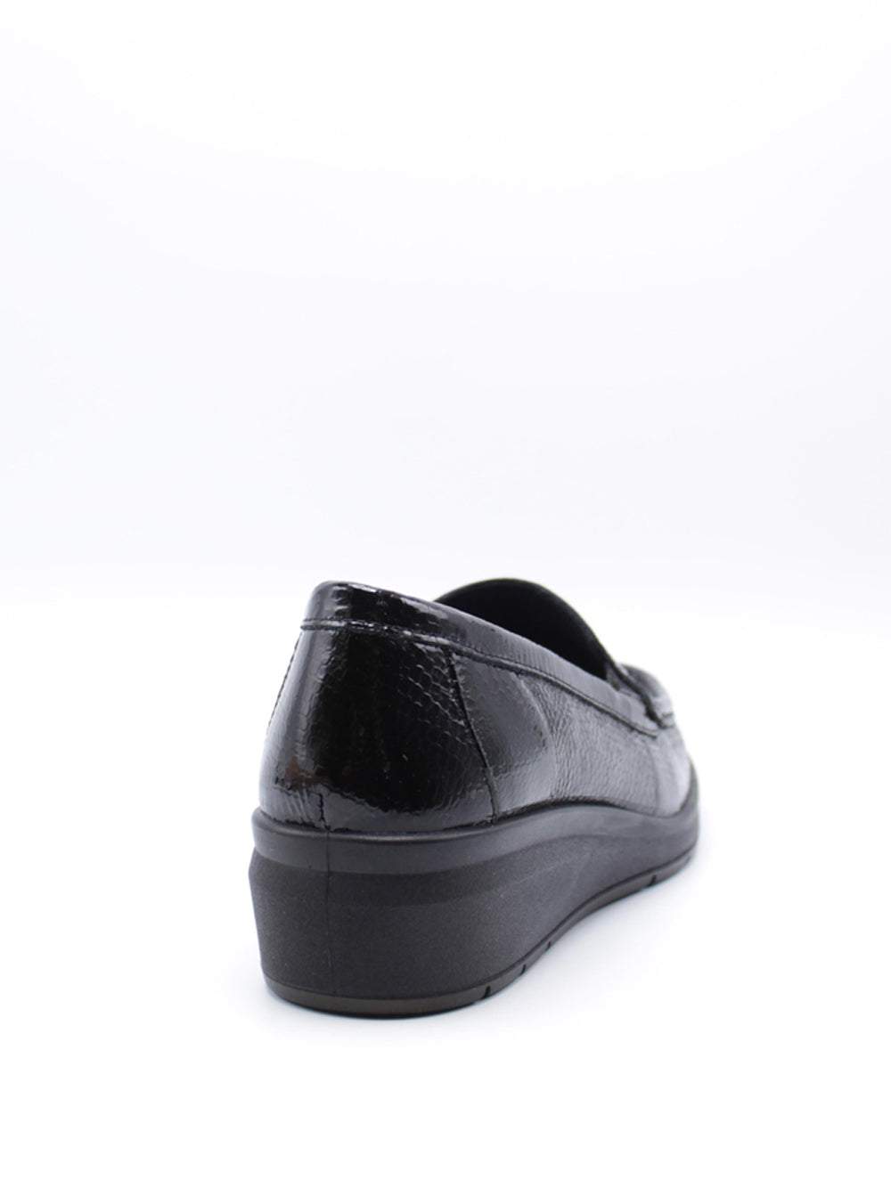 ENVAL SOFT Mocassini con zeppa Donna - modello 6763311 Nero