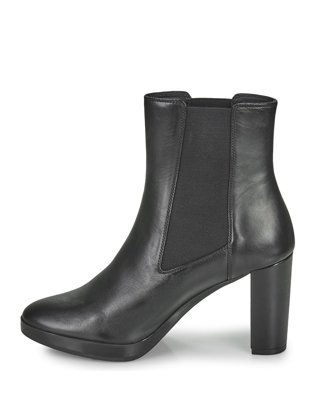 GEOX Tronchetti con plateau Donna - modello D35TFC Nero