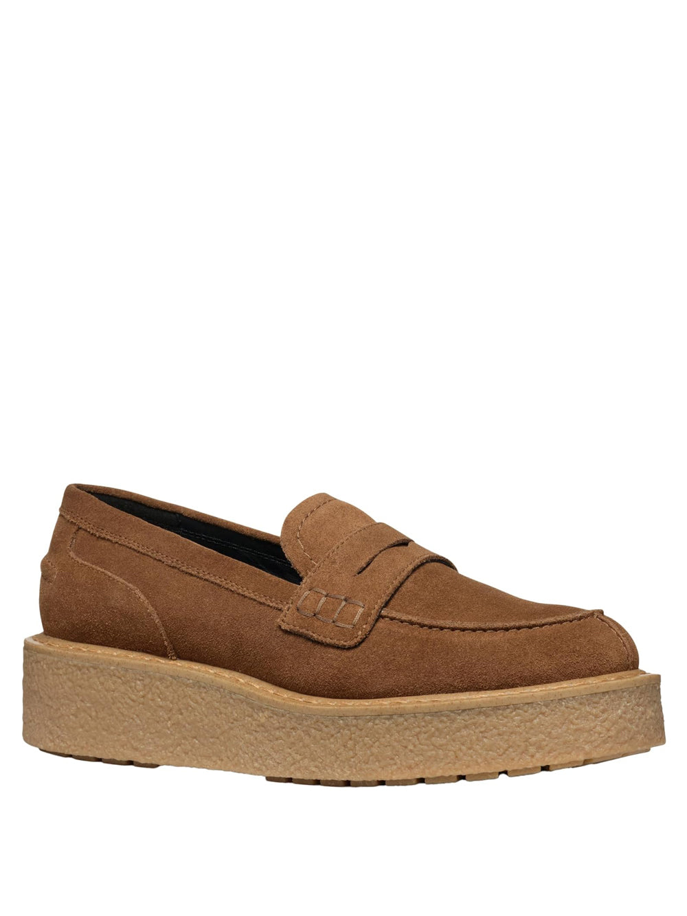 GEOX Mocassini platform Donna - Camel modello D46VEA Giallo