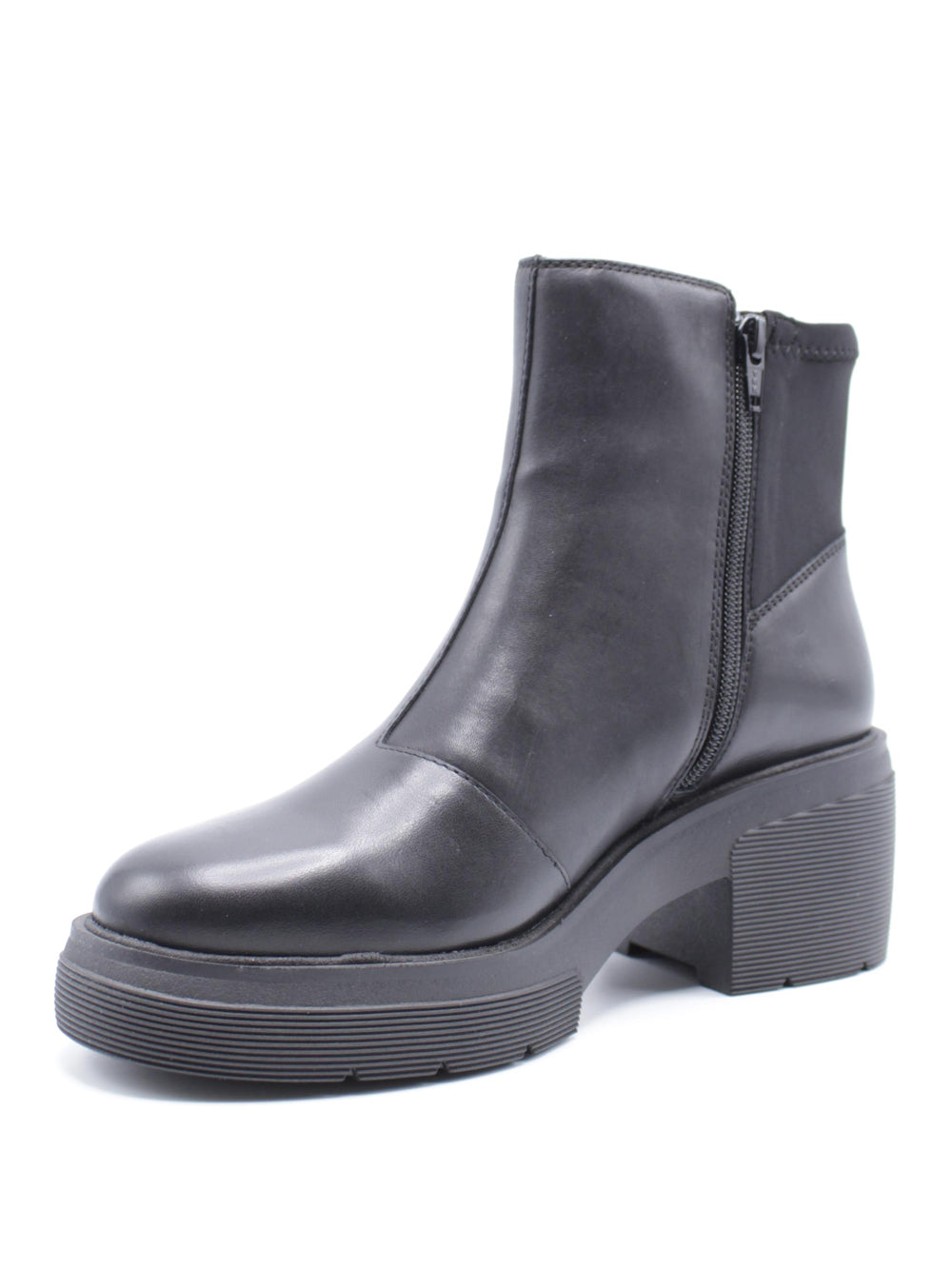 GEOX Stivaletti con tacco Donna - modello D46WWA Nero