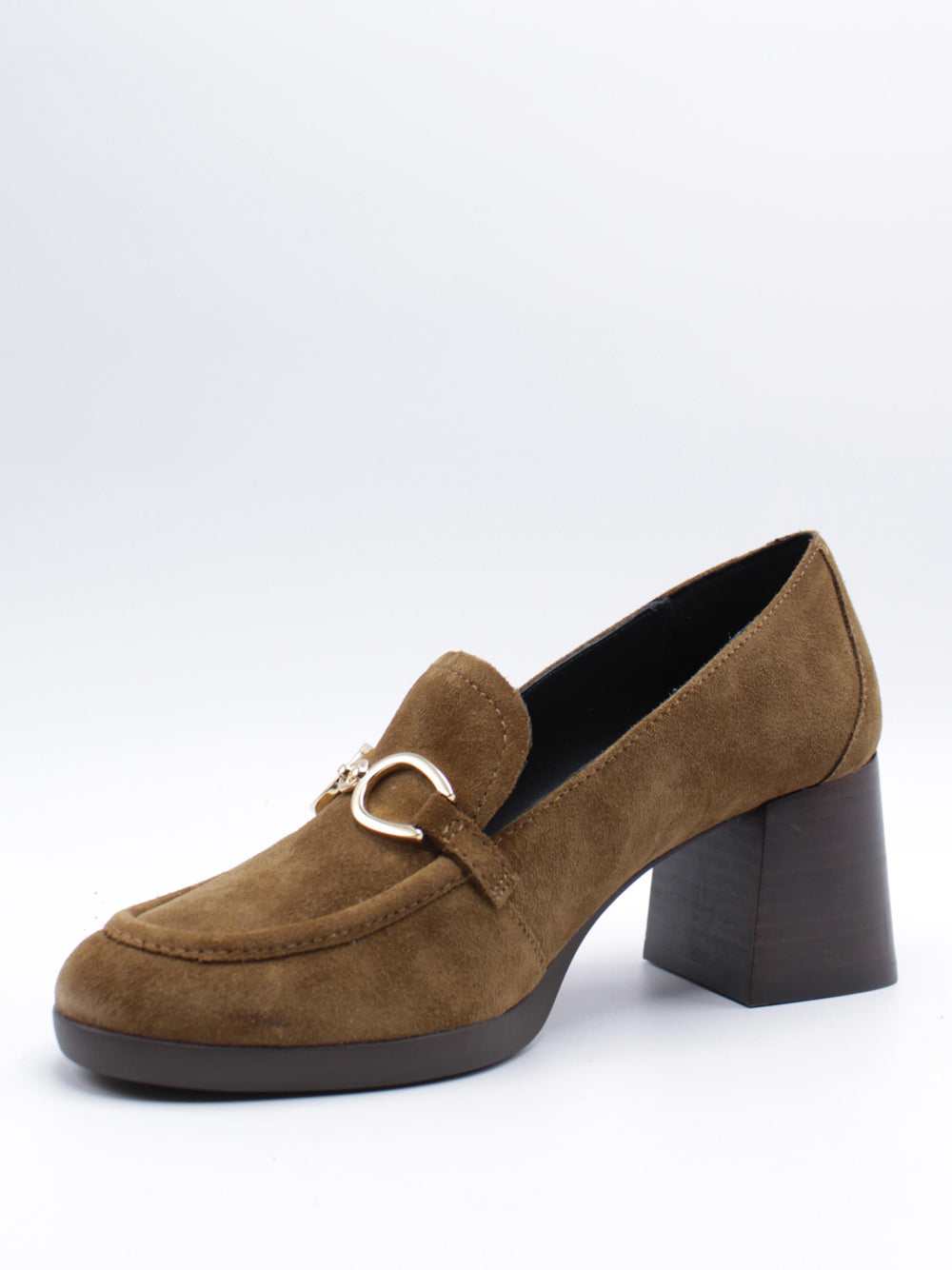 GEOX Mocassini con tacco Donna - modello D46XBF Beige