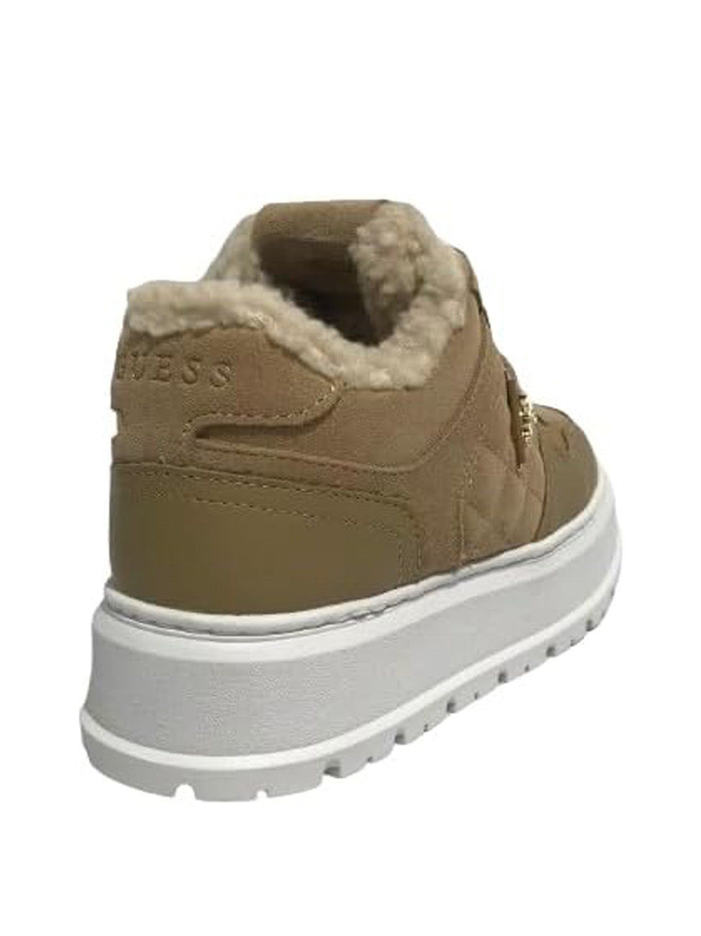 GUESS Sneakers platform Donna - modello FLFTERSUE12 Beige