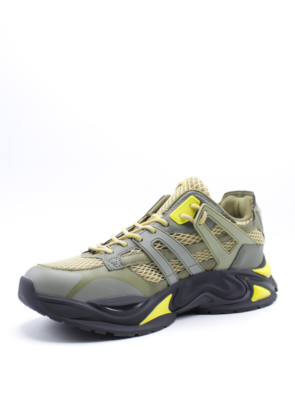 GUESS Sneakers Uomo - modello FMJBELELL12 Verde