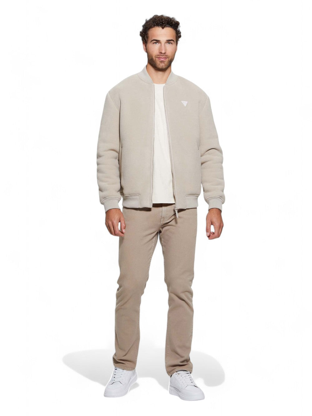 GUESS Felpa Uomo - modello Z4BL04KCEB0 Marrone