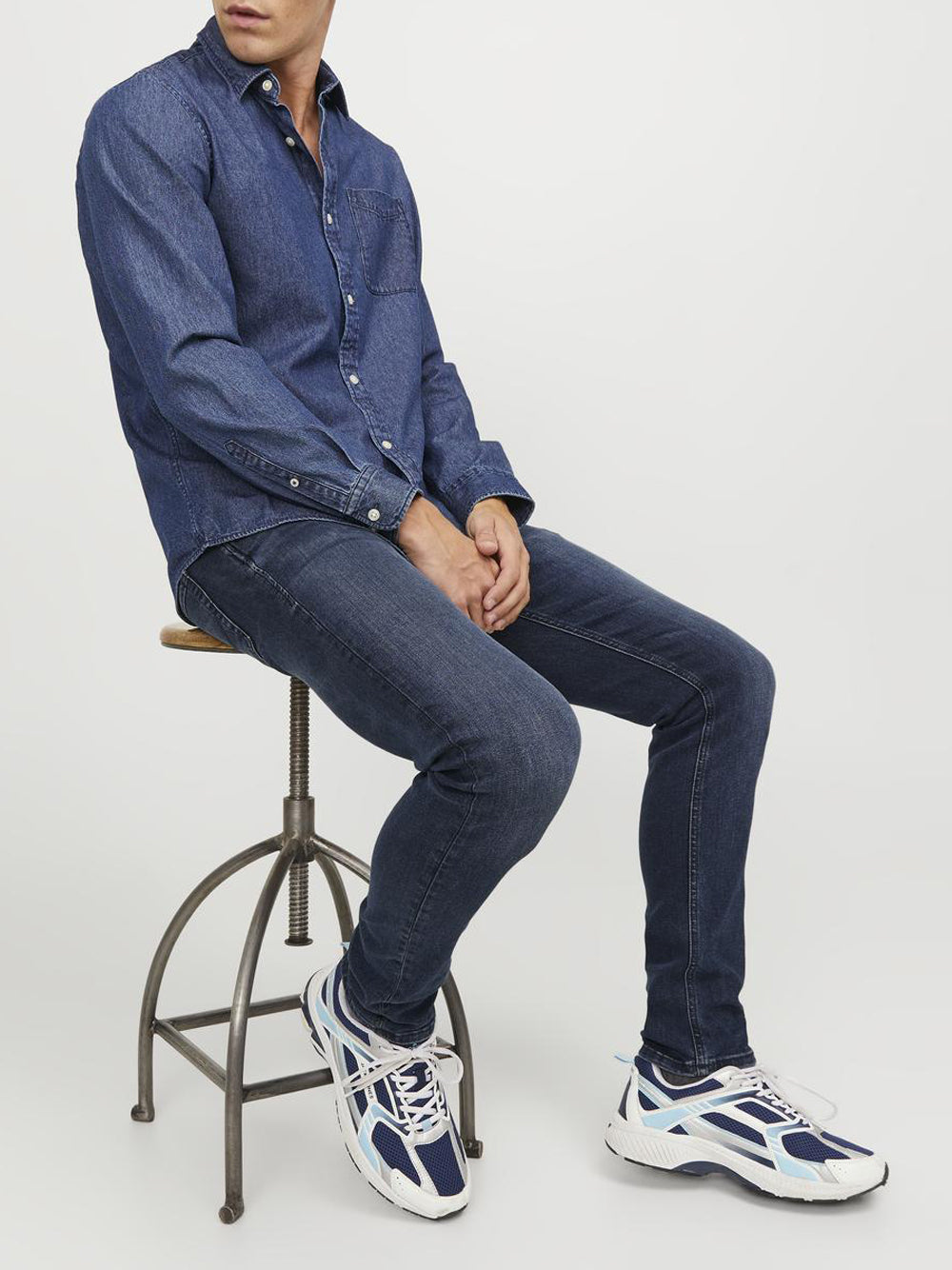 Jack e Jones JACK&JONES Jeans Uomo - modello 12173407^ Blu