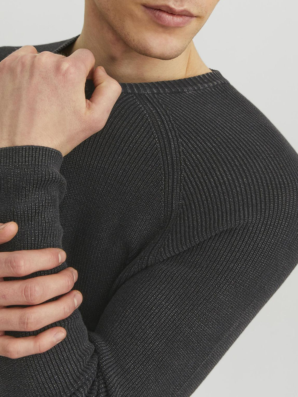 Jack e Jones JACK&JONES Maglione Uomo - Antracite modello 12236815 Grigio