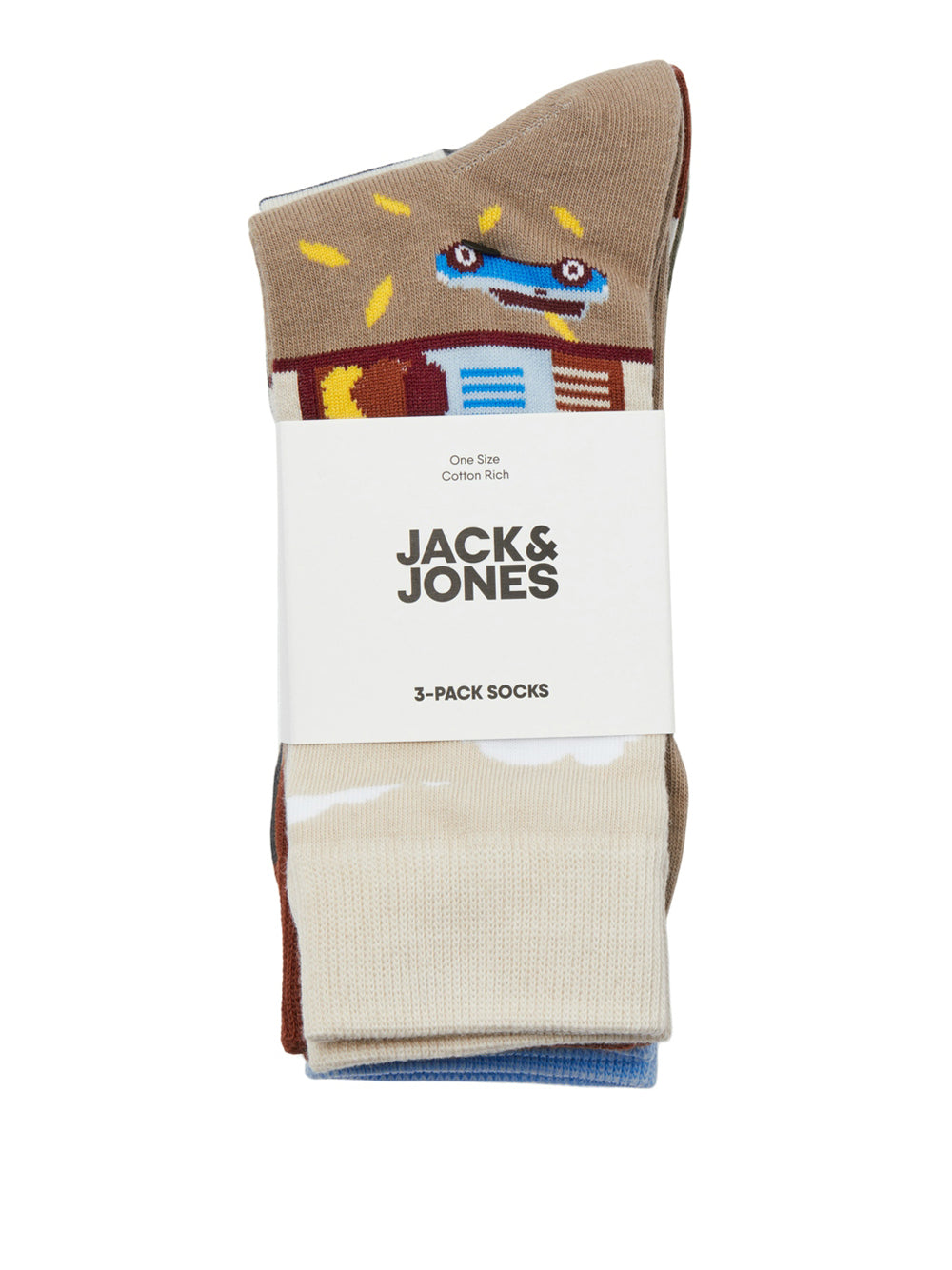 Jack e Jones JACK&JONES Calzini Uomo - Fantasia modello 12264039 Multicolore