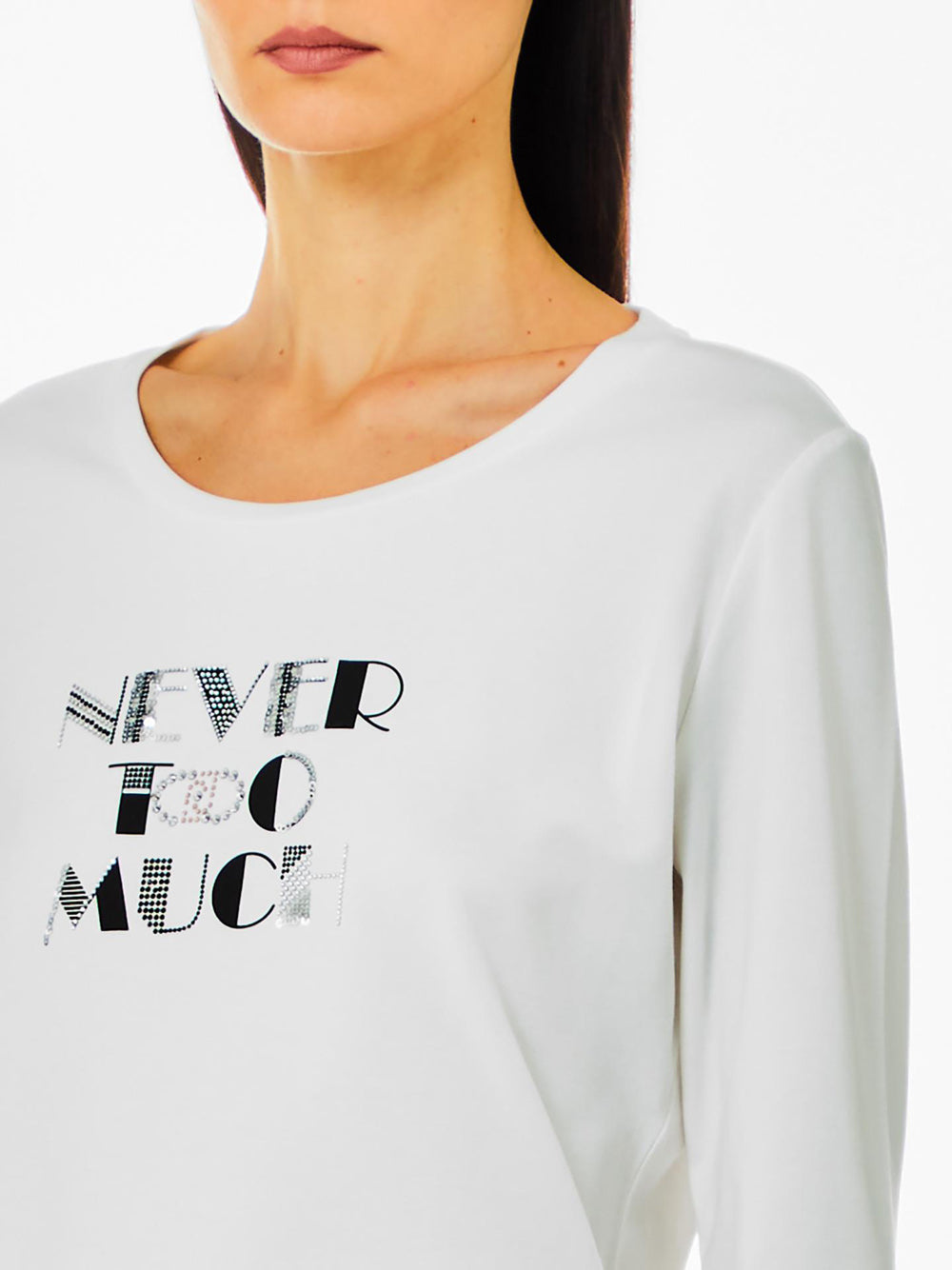 LIU.JO Maglia Donna - modello TF4210J0088 Bianco