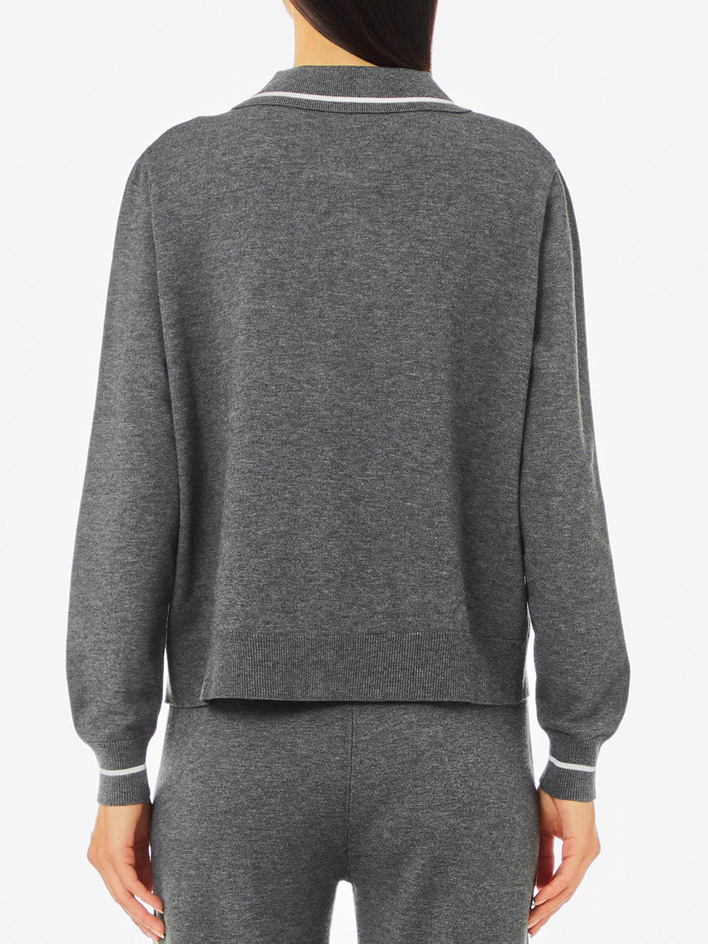 LIU.JO Maglione con zip Donna - modello TF4314MS63L Grigio