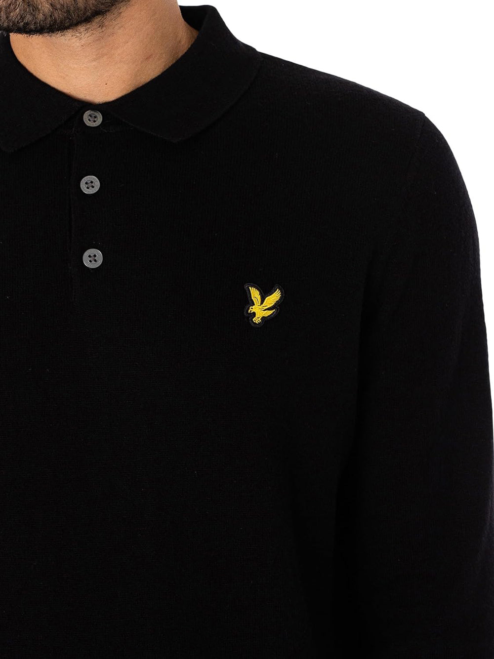 LYLE & SCOTT Maglione Uomo - modello 24WMLSKN2113V Nero