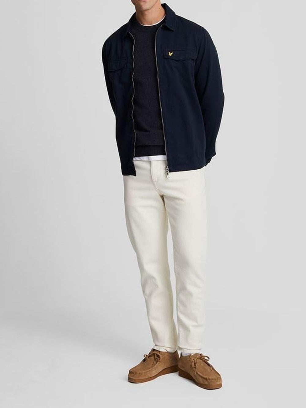 LYLE & SCOTT Maglione Uomo - modello 24WMLSKN2114V Blu