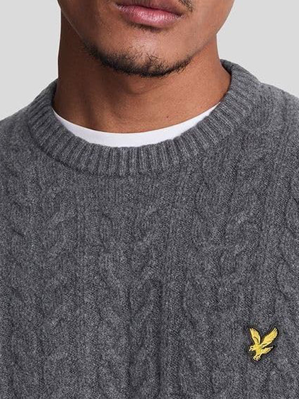 LYLE & SCOTT Maglione Uomo - modello 24WMLSKN2115V Nero