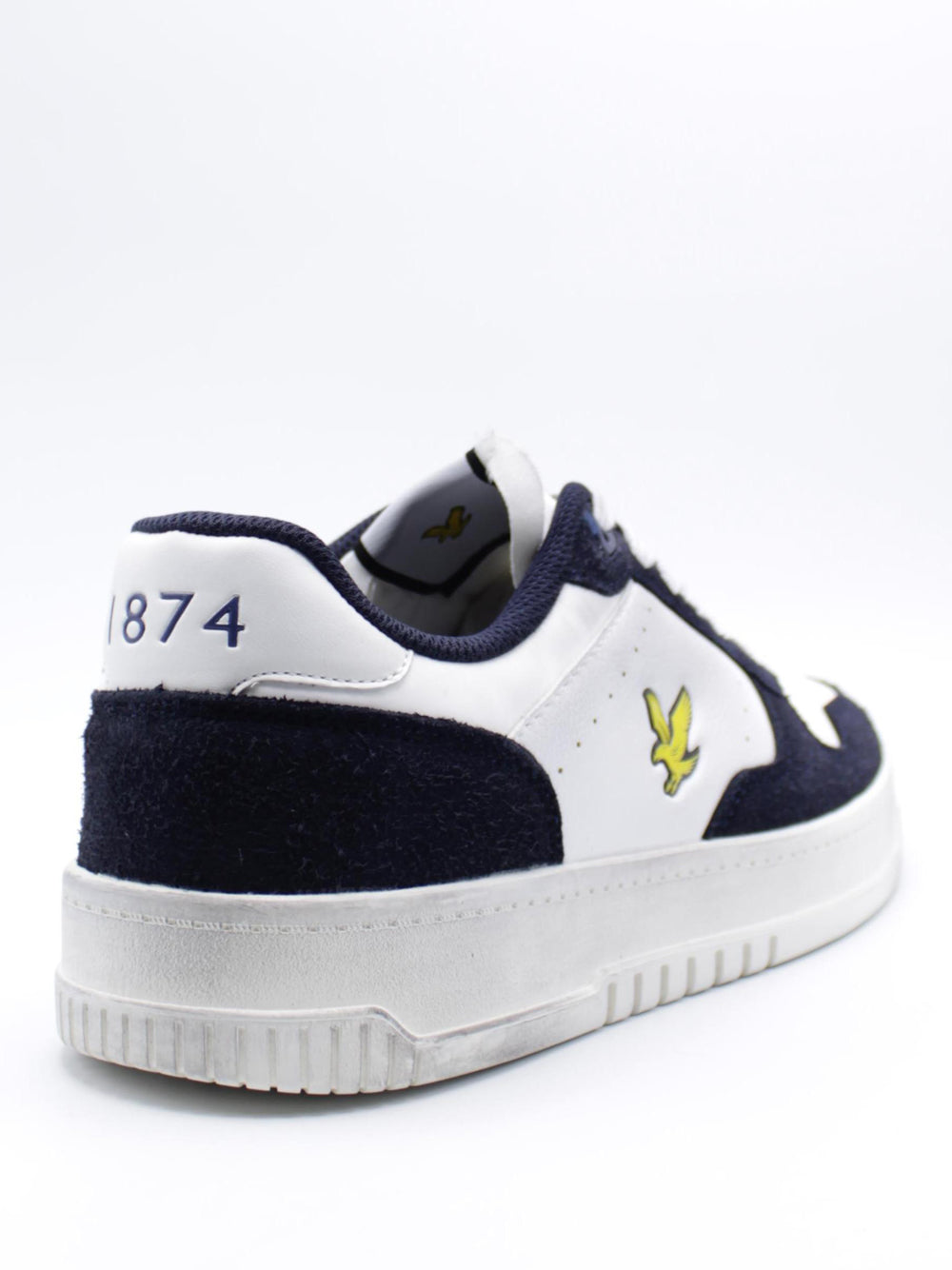 LYLE & SCOTT Sneakers plantare estraibile Uomo - modello LS300010BM Bianco