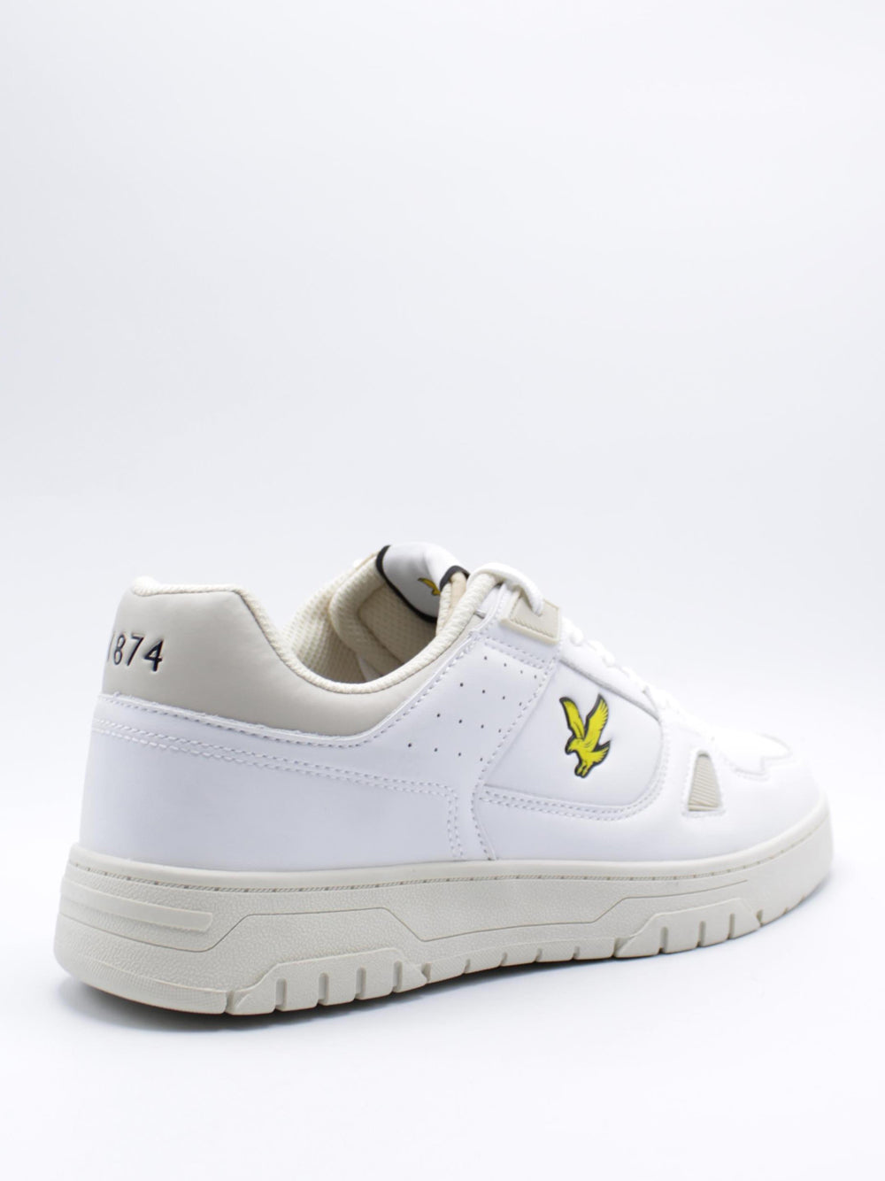 LYLE & SCOTT Sneakers plantare estraibile Uomo - modello LS302017AM Bianco