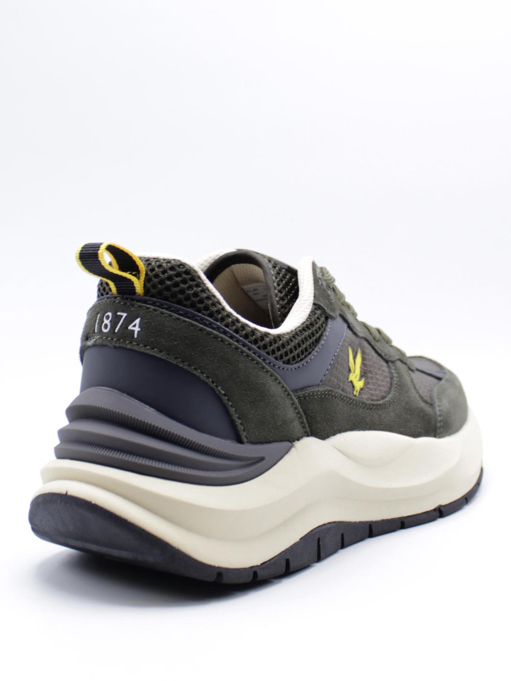 LYLE & SCOTT Sneakers plantare estraibile Uomo - modello LS305022AM Verde