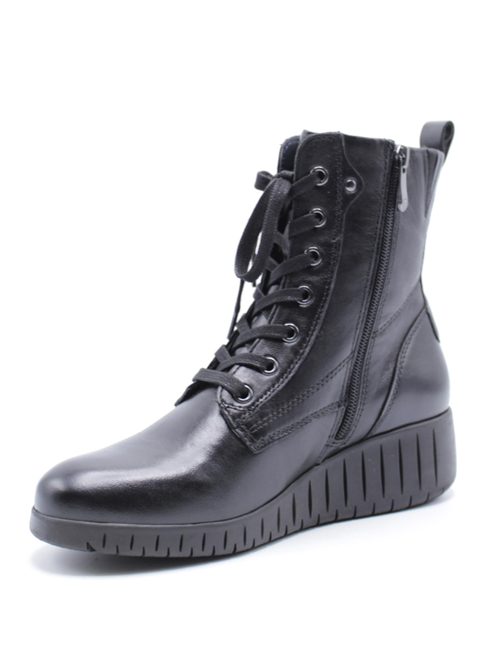 MARCO TOZZI Stivaletti con zeppa Donna - modello 22523643 Nero