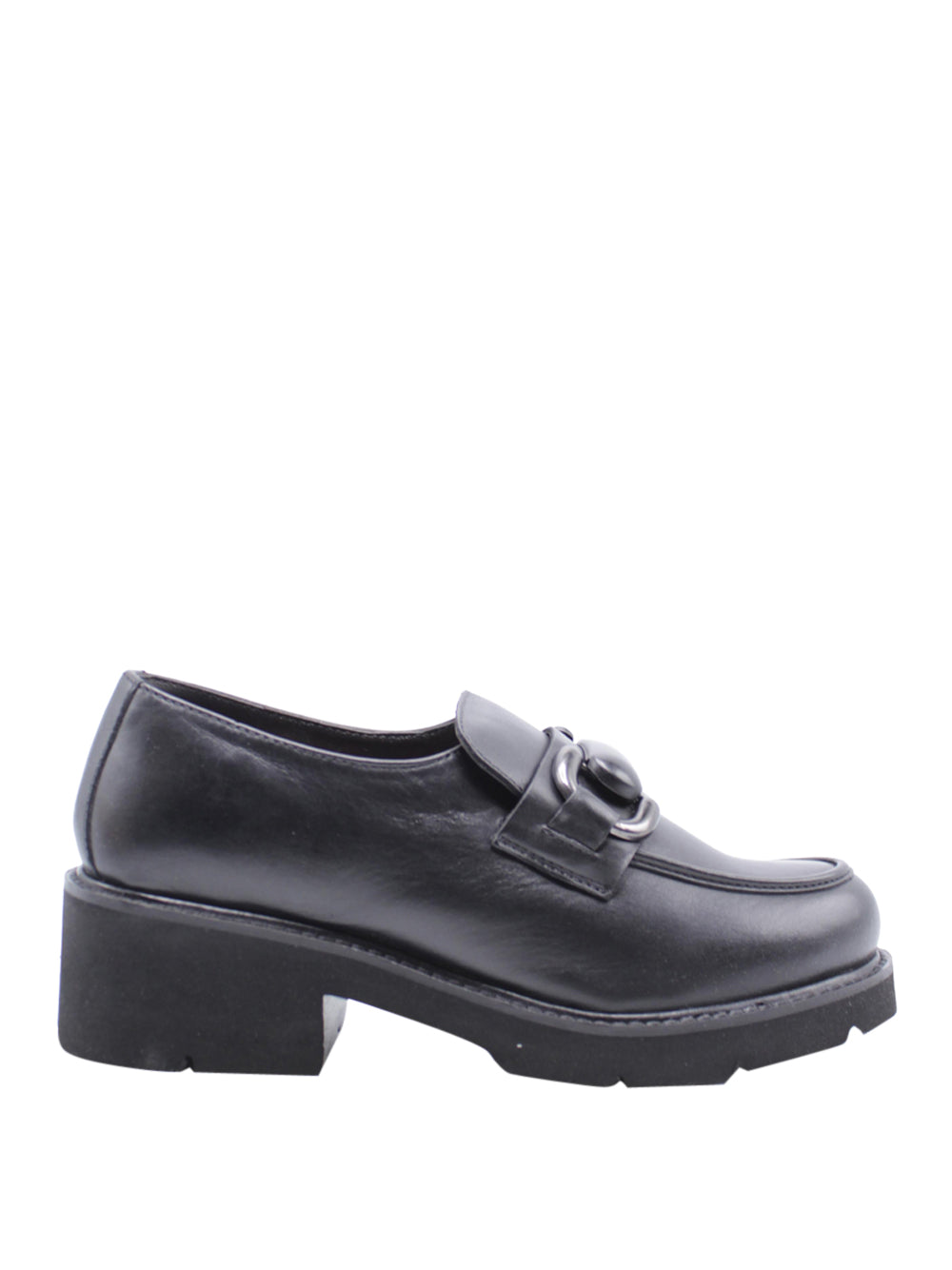 MELLUSO Mocassini con tacco Donna - modello 034329 Nero