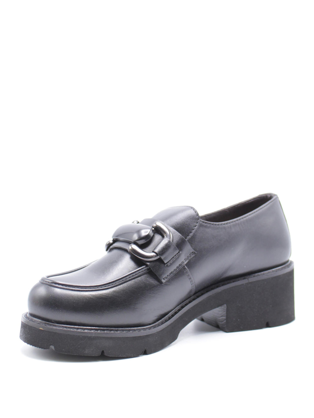 MELLUSO Mocassini con tacco Donna - modello 034329 Nero